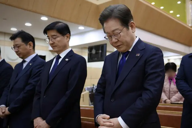 李在明氏、教皇の死去に「神様のそばで永遠の安息を」＝韓国