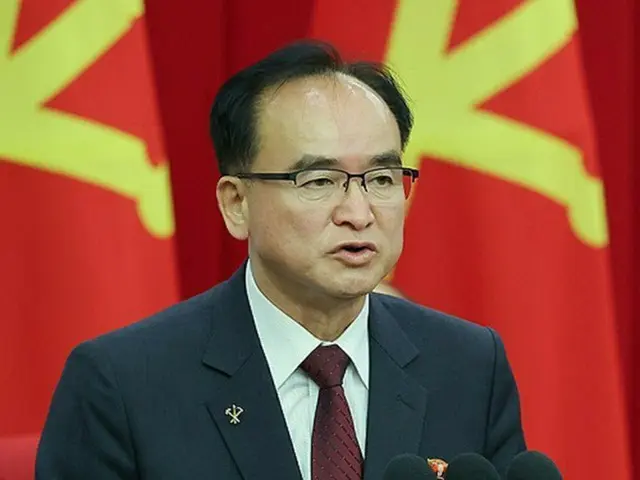 趙甬元党書記＝（朝鮮中央通信＝聯合ニュース）≪転載・転用禁止≫