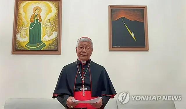 兪興植（ユ・フンシク）枢機卿（兪氏提供）＝（聯合ニュース）≪転載・転用禁止≫