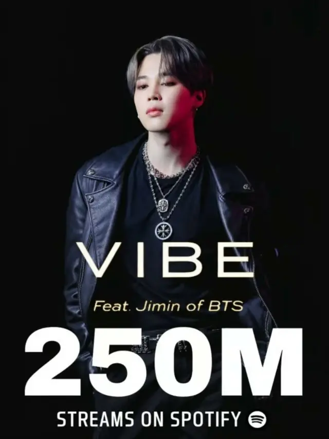 「BTS」JIMINとSOLの「VIBE」が依然として人気…Spotifyで2億5千万再生を突破