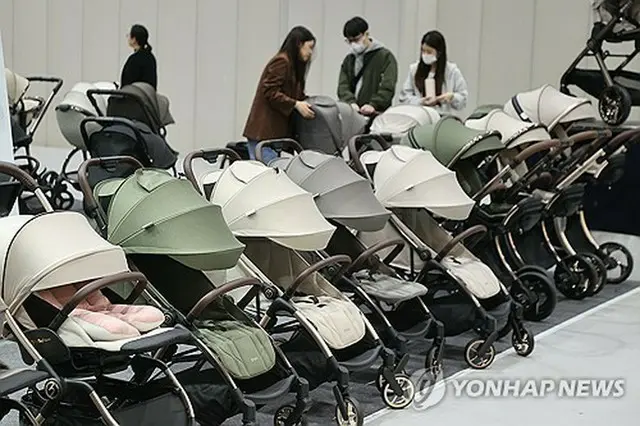 ベビー用品展示会の会場（資料写真）＝（聯合ニュース）