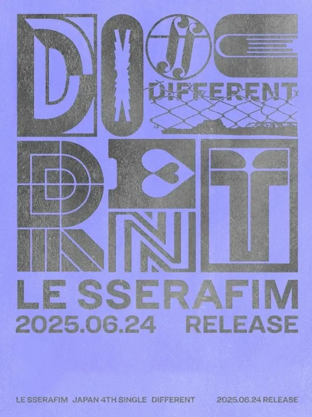 「LE SSERAFIM」、6月24日に日本4thシングル「DIFFERENT」をリリース
