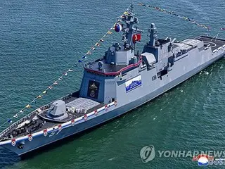 北朝鮮で新型駆逐艦の進水式　「戦術核攻撃が可能」との分析も