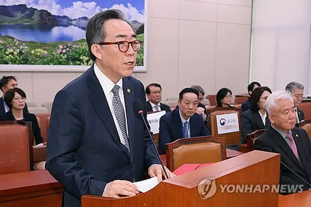 趙兌烈長官＝（聯合ニュース）