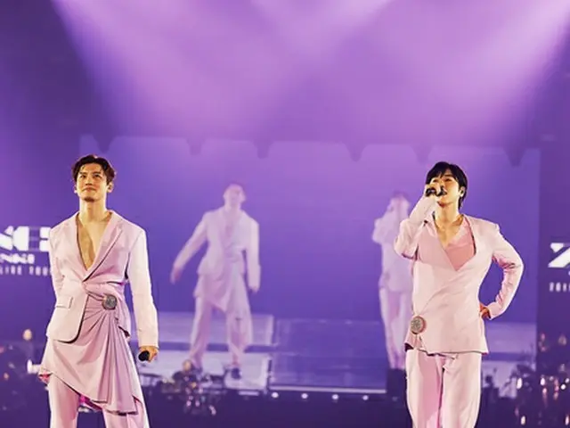 東方神起（ＳＭエンタテインメント提供）＝（聯合ニュース）≪転載・転用禁止≫