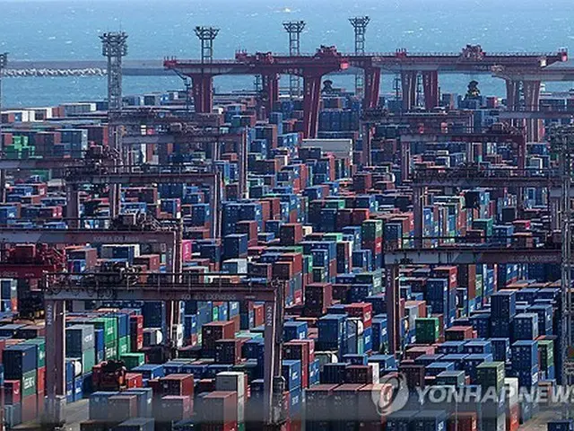 韓国の４月輸出　３．７％増加＝３か月連続増