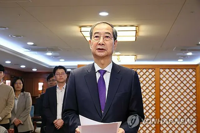 韓悳洙（ハン・ドクス）前首相＝（聯合ニュース）