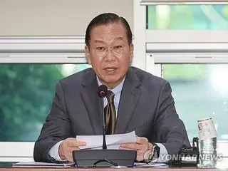 韓国旧与党臨時トップ　前首相の大統領選出馬を前向きに評価