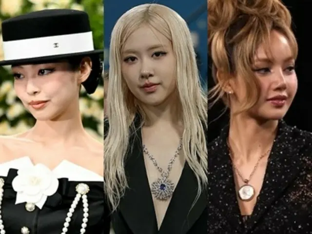 “人間シャネル”JENNIE&“タキシード”ROSE&“露出多め”LISA…「BLACKPINK」のメンバーらが「2025 Met Gala」で再び注目の的