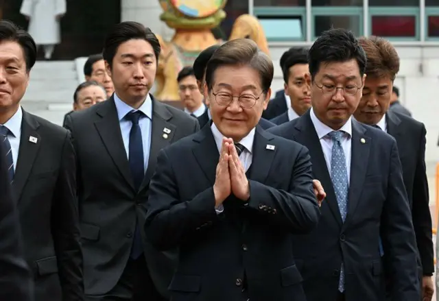 李在明、共に民主党大統領選候補