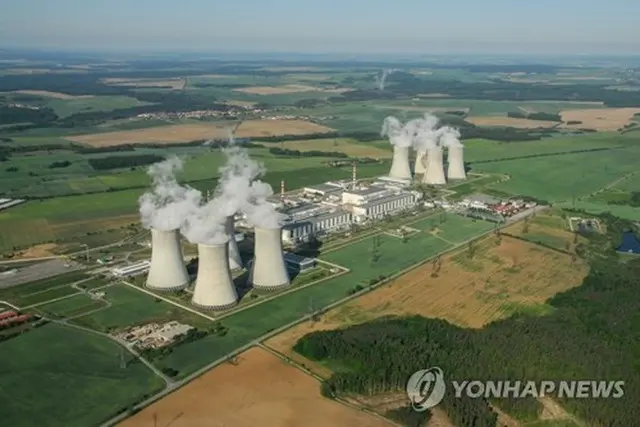 ドコバニ原発（韓国水力原子力提供）＝（聯合ニュース）≪転載・転用禁止≫
