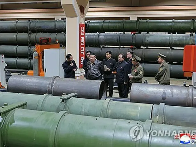 金正恩氏が軍需工場視察　砲弾生産の拡大強調＝ロ朝軍事協力継続に意欲か