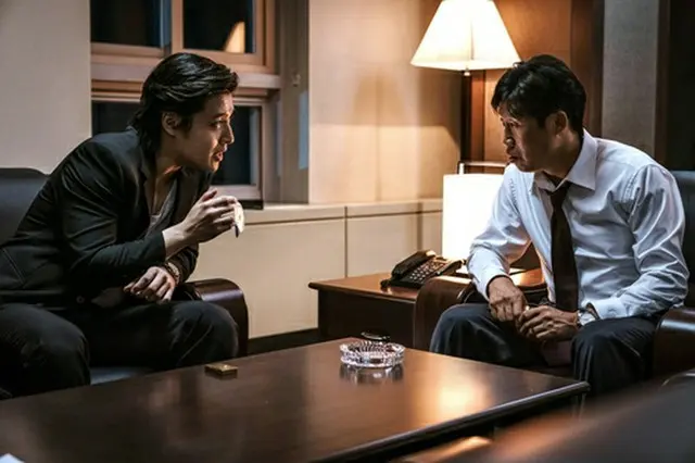 韓国映画「ヤダン」（原題）のワンシーン（プラスエムエンターテインメント提供）＝（聯合ニュース）≪転載・転用禁止≫
