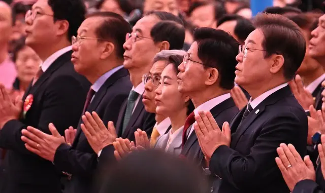 次期大統領に「李在明氏」が43％…与党圏の候補一本化に「必要」が49％＝韓国