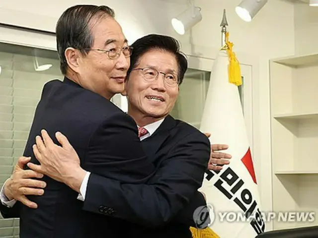 韓国大統領選　「国民の力」候補の金氏と韓前首相が会談＝「勝利へ協力」