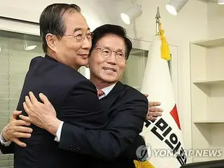 韓国大統領選　「国民の力」候補の金氏と韓前首相が会談＝「勝利へ協力」