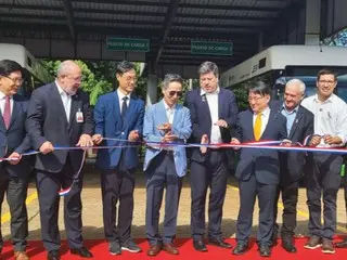 韓国自動車研究院、パラグアイに電気バスを引き渡し