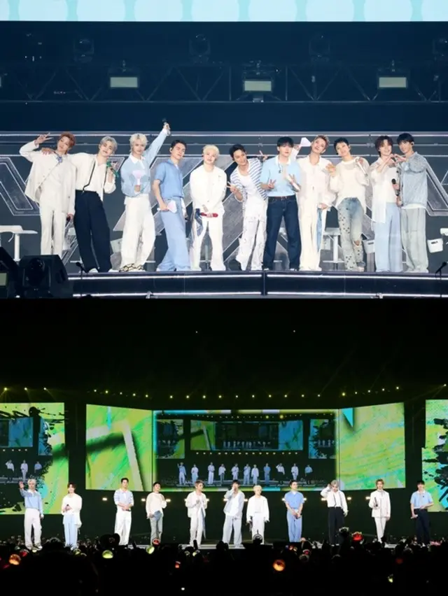 「SEVENTEEN」、日本ファンミーティングに18万人の観客集まる…「最高のアイドルになる」