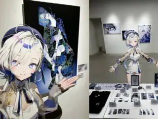 バーチャルアーティストHebi、イラストレーターJohn Kafkaとのコラボ展終了