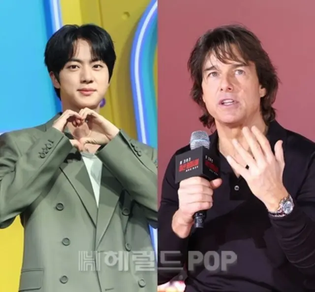 「BTS（防弾少年団）」JINがハリウッド俳優トム・クルーズとの対面が実現したビハインドを明かした。
