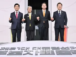 大統領候補者4名が初のテレビ討論会を開催＝韓国報道