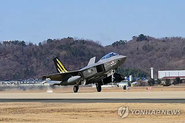 ＫＦ２１（空軍提供）＝（聯合ニュース）≪転載・転用禁止≫