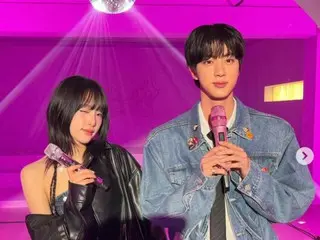 チェ・イェナ（元IZ*ONE）、「BTS」JINとツーショット…まぶしいビジュアルアピール