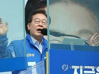 韓国大統領選　李在明氏が支持訴え＝「６月３日を圧倒的な断罪の日に」