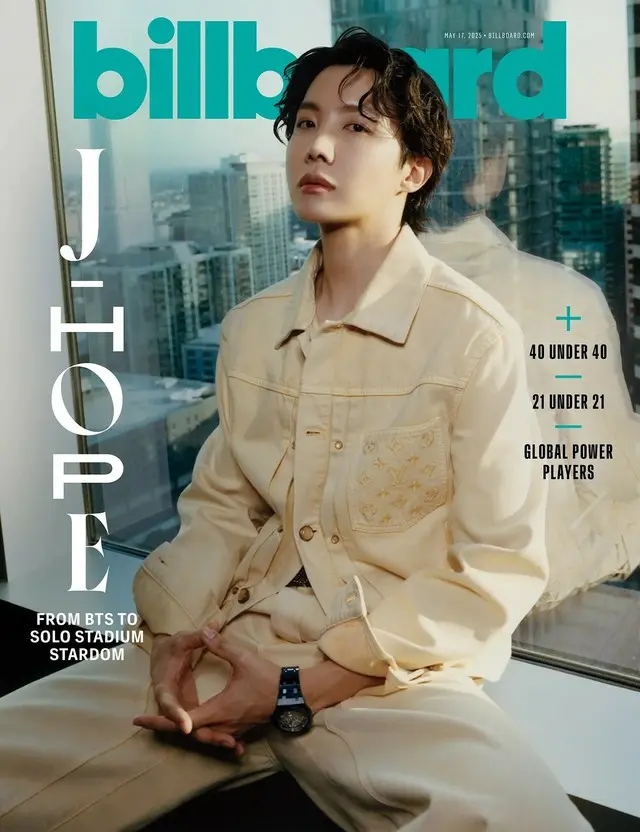 「BTS」J-HOPE、「これからが始まり」…「ビルボードマガジン」の表紙に登場