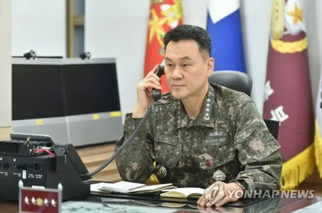 韓国軍制服組トップの金明秀・合同参謀本部議長（資料写真）＝（聯合ニュース）