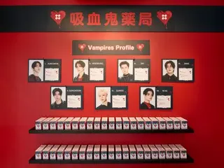 「ENHYPEN」のコンセプトがモチーフの「吸血鬼薬局」、渋谷スクランブル交差点に登場…SNSで話題！6日間で約5200人以上が来場