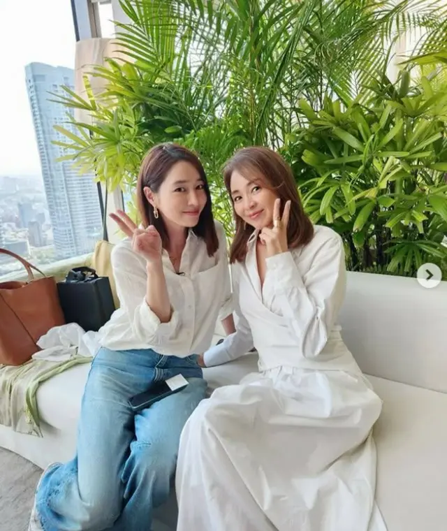 “豪華2ショット”モデルのSHIHO、イ・ミンジョンと会って感嘆…「ナチュラルでとても可愛く美しい方」
