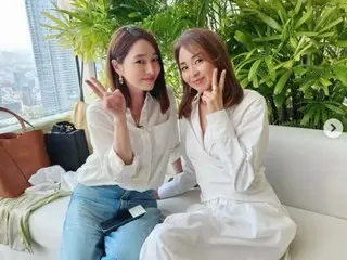 “豪華2ショット”モデルのSHIHO、イ・ミンジョンと会って感嘆…「ナチュラルでとても可愛く美しい方」