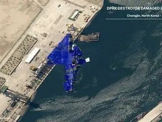 駆逐艦の進水事故「深刻ではない」　ミサイル発射には触れず＝北朝鮮