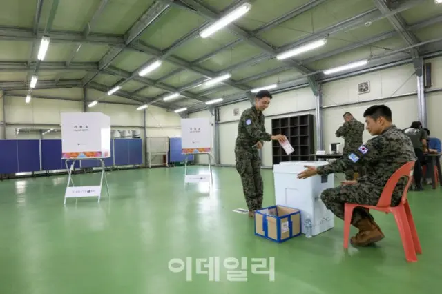 海外派兵部隊で第21代大統領選挙の在外投票を実施中＝韓国