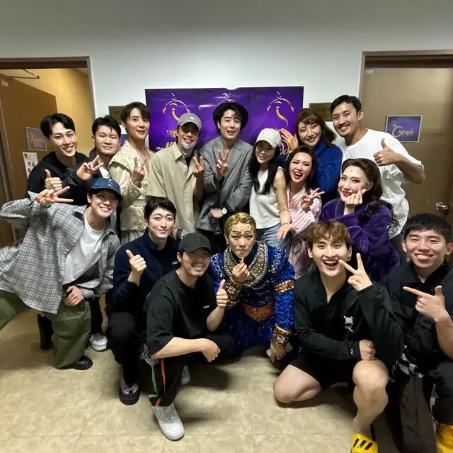 ミュージカル女優チョン・ソンア、ジュンス＆ミン・ギョンアの「アラジン」観覧後、感動…“やっぱり老兵は生きている”04