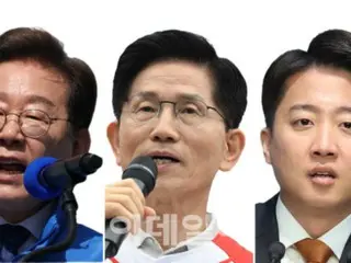 もしも明日投票するとしたら？…李在明候補49%、金文洙候補34%、李俊錫候補8%＝韓国報道
