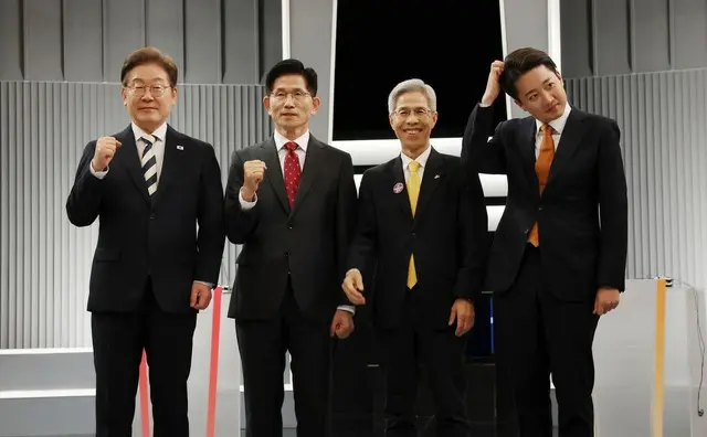 李在明・金文洙候補の支持率が「下落」…李俊錫候補は「上昇」＝韓国