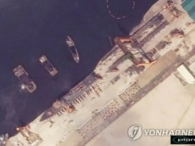 北朝鮮　駆逐艦事故で技術者ら３人を拘束