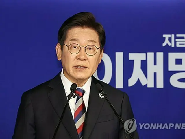 李在明氏　保守系候補一本化に「当然備えている」＝韓国大統領選