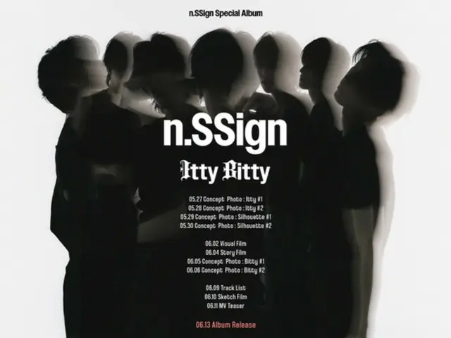 「n.SSign」、カムバックのスケジューライメージ公開…期待アップ
