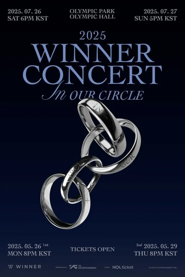 【公式】「WINNER」、本日単独コンサート先行予約開始…ソン・ミノ以外の3人で