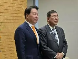 韓国商議所会長が石破首相と面会　経済協力拡大の必要性強調