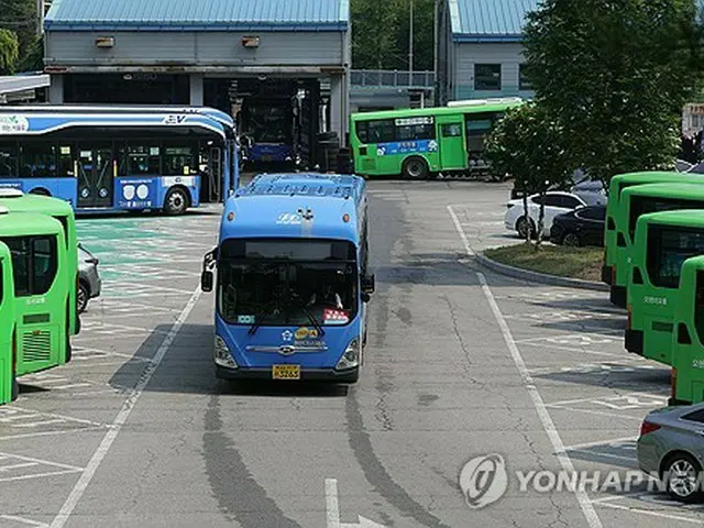 ソウルの市バス＝（聯合ニュース）