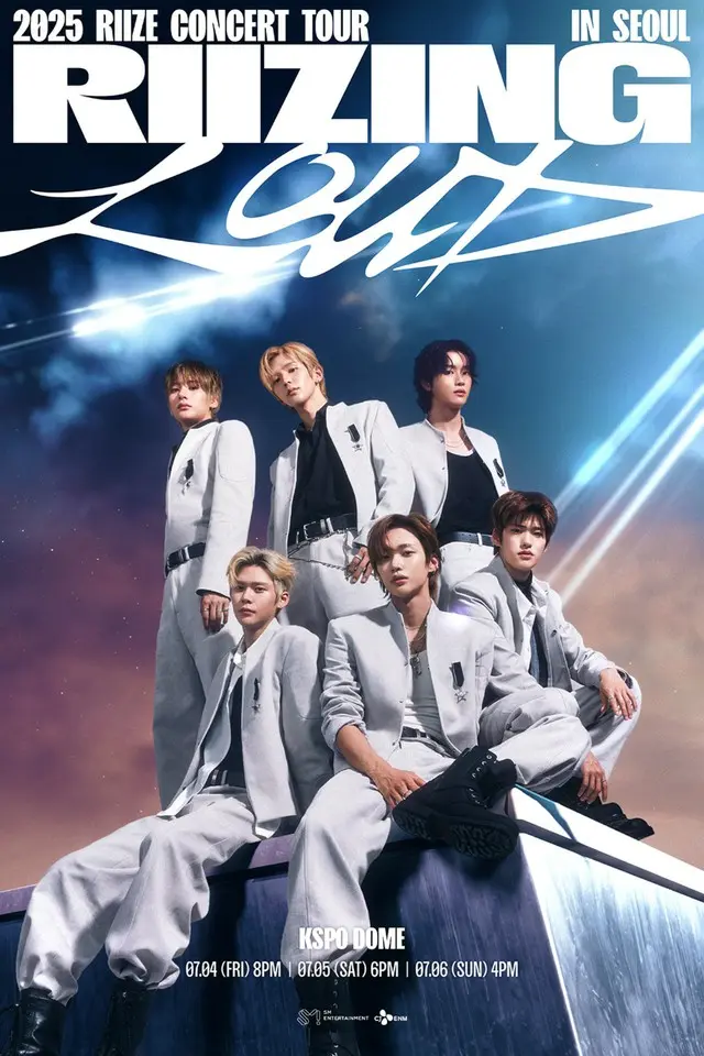 「RIIZE」、初単独コンサートKSPO DOME公演が3日間全席完売…追加チケットオープン