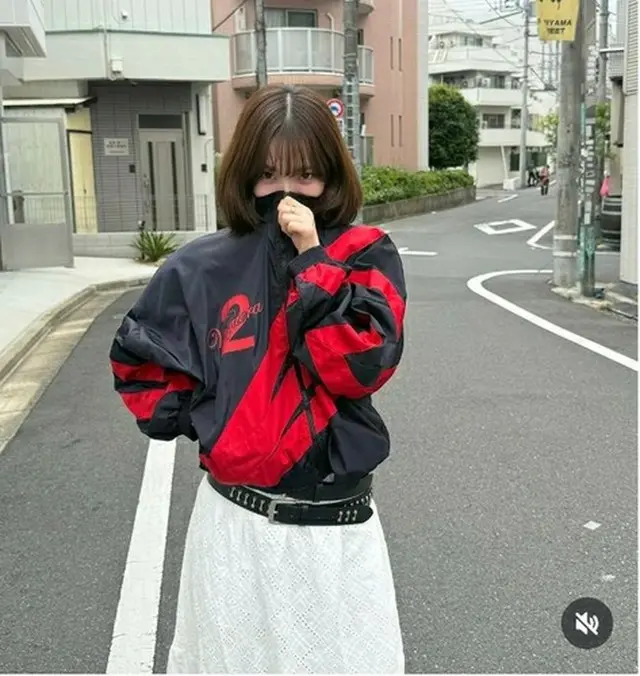 カリナさんがインスタグラムに投稿後、削除した写真＝（聯合ニュース）≪転載・転用禁止≫