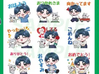 JAEJOONG（ジェジュン）の日本初の公式キャラクター「JAELUV（ジェラブ）＆CAPPY（キャッピー）」がLINEスタンプに！