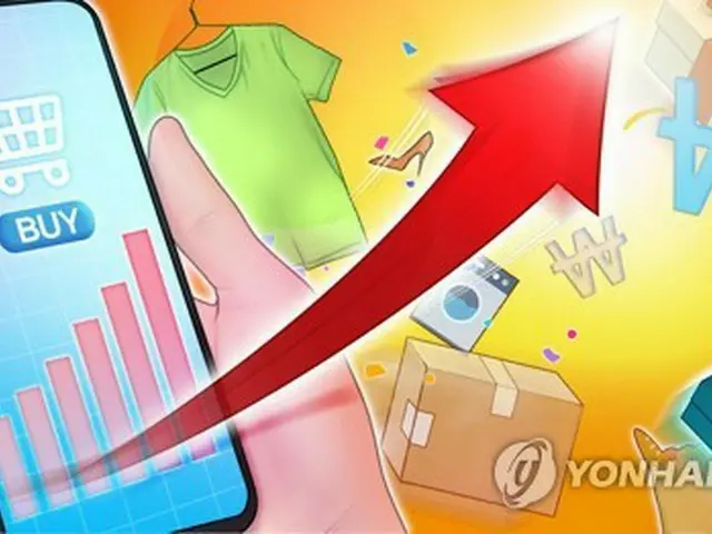 ４月のネット通販取引額２．５％増　飲食サービスなどが増加＝韓国
