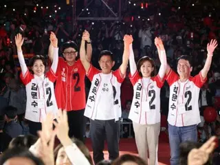 金文洙氏、最終演説で「防弾独裁阻止」を訴え＝韓国大統領選