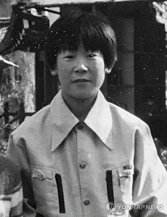 少年工時代の李在明氏（李氏側提供）＝（聯合ニュース）≪転載・転用禁止≫